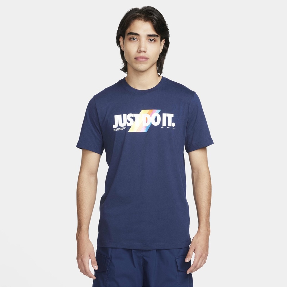 NIKE NAVY GRAPHIC TEE